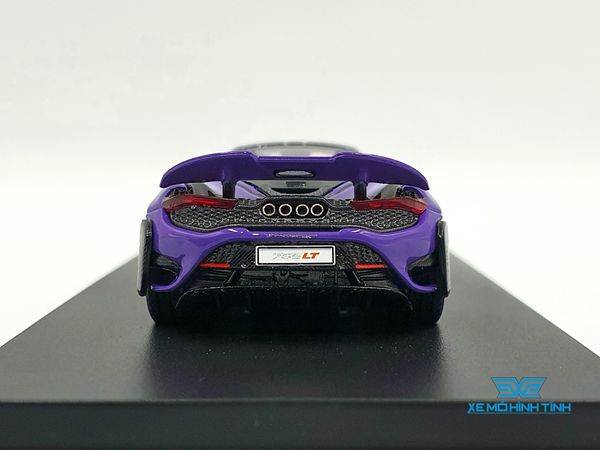 Xe Mô Hình McLaren 765LT 1:64 LCD ( Tím )