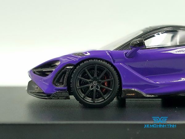 Xe Mô Hình McLaren 765LT 1:64 LCD ( Tím )