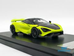 Xe Mô Hình McLaren 765LT 1:64 LCD ( Xanh Dạ Quang )