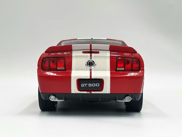 XE MÔ HÌNH FORD MUSTANG GT500 1:24 WELLY (ĐỎ)