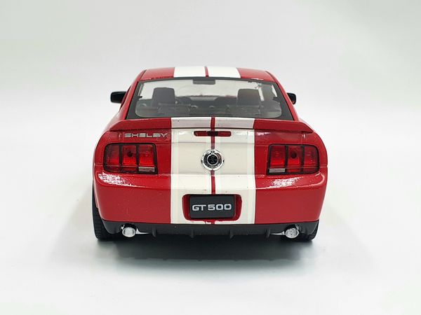 XE MÔ HÌNH FORD MUSTANG GT500 1:24 WELLY (ĐỎ)