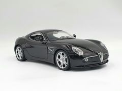 XE MÔ HÌNH ALFA ROMEO 8C COMPETIZIONE 1:24 WELLY (ĐEN)