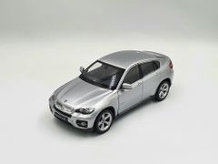 XE MÔ HÌNH BMW X6 1:24 WELLY (BẠC)