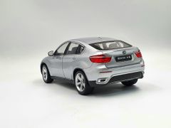 XE MÔ HÌNH BMW X6 1:24 WELLY (BẠC)