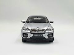 XE MÔ HÌNH BMW X6 1:24 WELLY (BẠC)