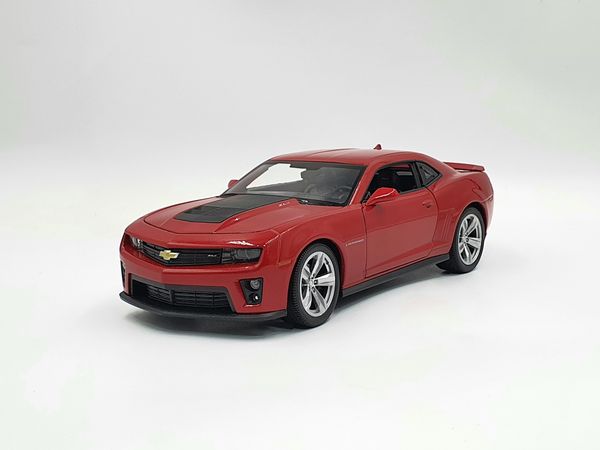 XE MÔ HÌNH CHERVOLET CAMARO 1:24 WELLY (ĐỎ)