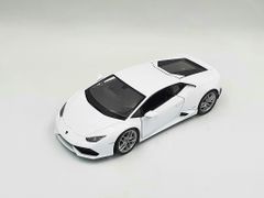 XE MÔ HÌNH LAMBORGHINI HURACAN 1:24 WELLY (TRẮNG)