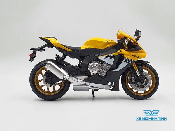 Xe Mô Hình Yamaha YZF-R1 1:12 ( Vàng )