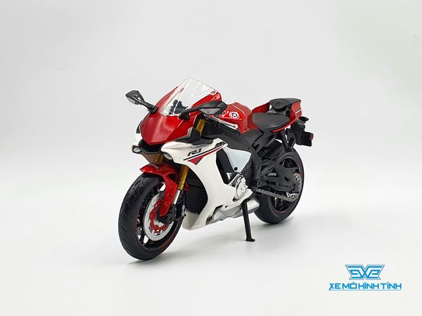 Xe Mô Hình Yamaha YZF-R1 1:12 ( Đỏ Trắng )