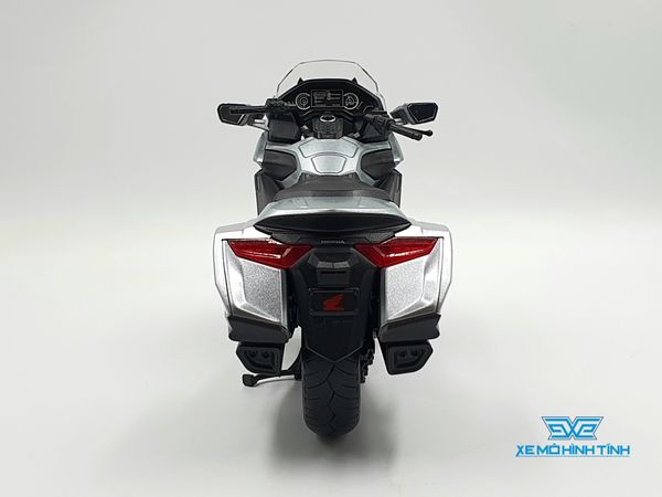 Xe Mô Hình Honda Gold Wing 2020 1:12 Welly ( Bạc )