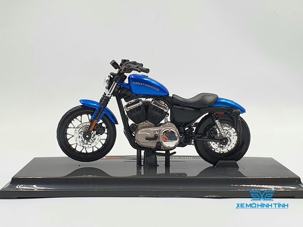 Xe Mô Hình Harley Davison 2012 XL 1200N Nightster 1:18 Maisto ( Xanh )