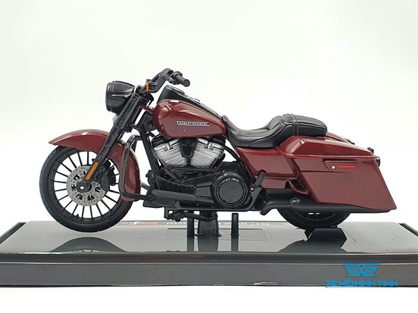 Xe Mô Hình Harley Davison 2017 Road King SPECIAL 1:18 Maisto ( Đỏ Tía )