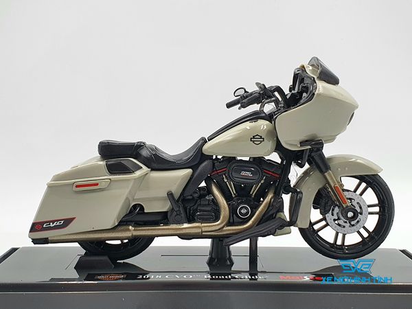 Xe Mô Hình Harley Davison CVO Road Glide 1:18 Maisto ( Xám )