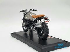 Xe Mô Hình BMW R Nine T Scrambler 1:18 Maisto ( Bạc )