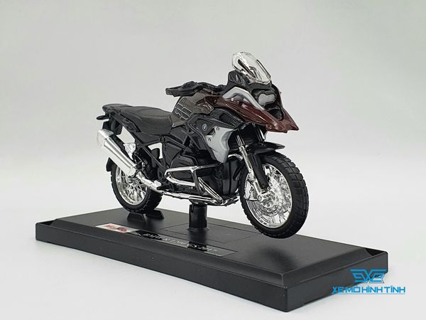 Xe Mô Hình BMW R1200GS 1:18 Maisto ( Nâu )