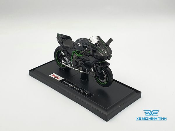 Xe Mô Hình Kawasaki H2R 1:18 Maisto (Carbon)