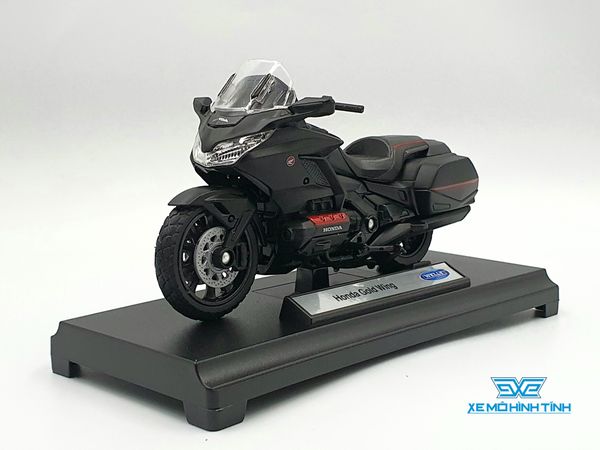 HỘP XE MÔ HÌNH 1:18 HONDA GOLDWING (Đen)