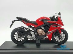 Xe Mô Hình Honda CBR650F 1:18 Welly ( Đỏ Đen )