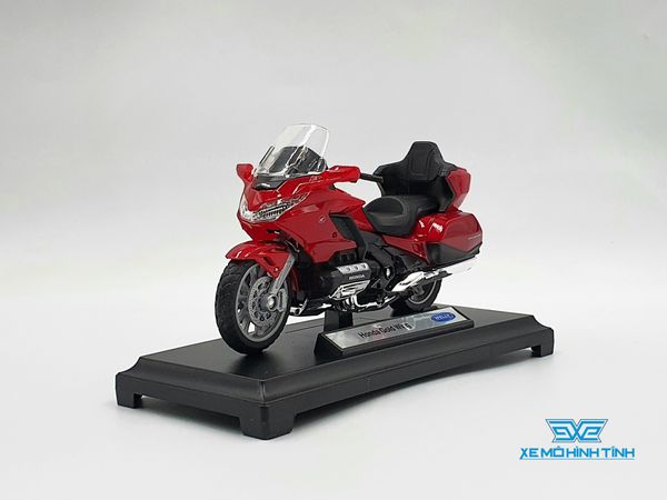 HỘP XE MÔ HÌNH 1:18 HONDA GOLDWING (ĐỎ)