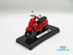 Xe Mô Hình 2017 VESPA GTS 125CC 1:18 Welly ( Đỏ )