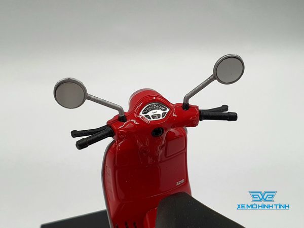 Xe Mô Hình 2017 VESPA GTS 125CC 1:18 Welly ( Đỏ )