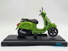 HỘP XE MÔ HÌNH 1:18 VESPA GTS 125CC (XANH)