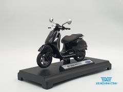 Xe Mô Hình 2017 VESPA GTS 125CC 1:18 Welly ( Đen )