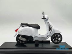 Xe Mô Hình 2017 VESPA GTS 125CC 1:18 Welly ( Trắng )