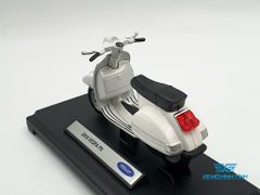 Xe Mô Hình VESPA PX 2016 1:18 Welly ( Trắng )