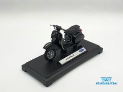 Xe Mô Hình VESPA PX 2016 1:18 Welly ( Đen )