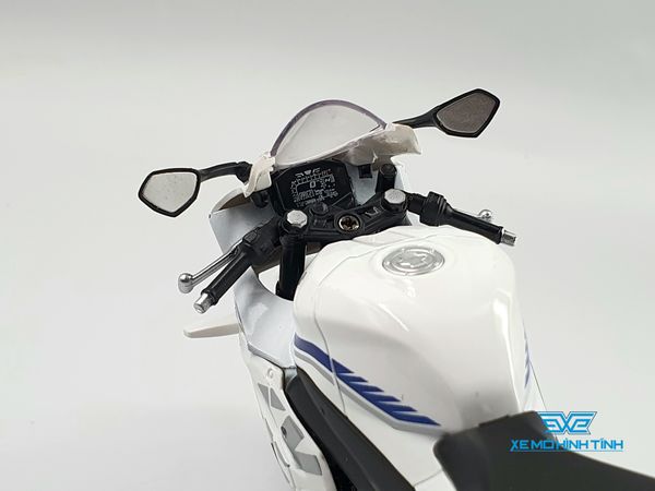 Xe Mô Hình Suzuki GSX-R1000 1:12 ( Trắng )