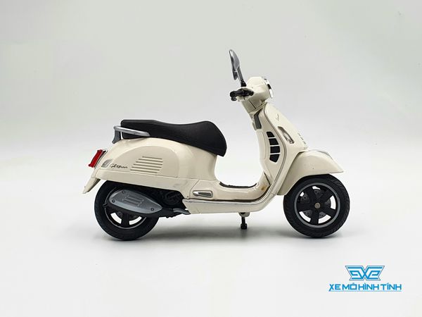 Xe Mô Hình Vespa GTS Super 2020 1:12 Welly ( Trắng )