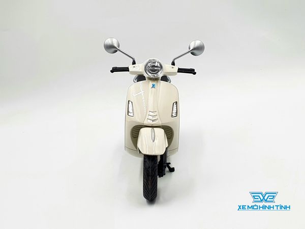 Xe Mô Hình Vespa GTS Super 2020 1:12 Welly ( Trắng )