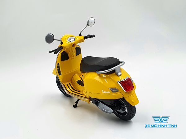 Xe Mô Hình Vespa GTS Super 2020 1:12 Welly ( Vàng )