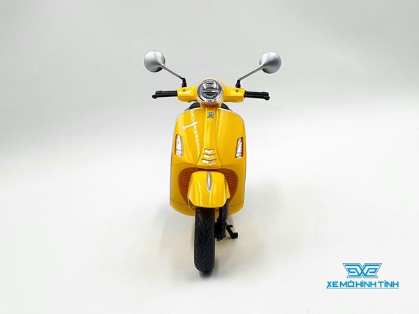 Xe Mô Hình Vespa GTS Super 2020 1:12 Welly ( Vàng )