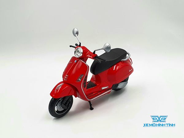 Xe Mô Hình Vespa GTS Super 2020 1:12 Welly ( Đỏ )