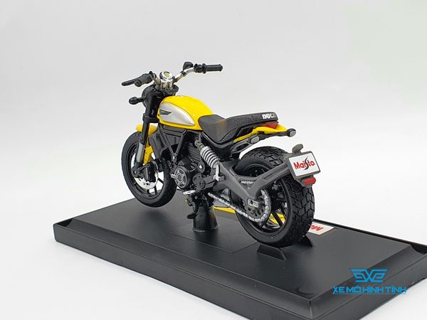 Xe Mô Hình Ducati Scramber 1:18 Maisto (Vàng)