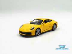 Xe Mô Hình PORSCHE 911 CARRERA 4S (992) 1:36 Welly ( Vàng )