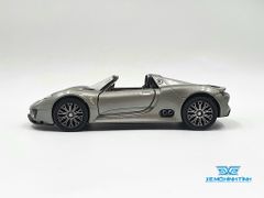 Xe Mô Hình PORSCHE 918 SPYDER (CONCEPT) 1:36 Welly ( Xám )