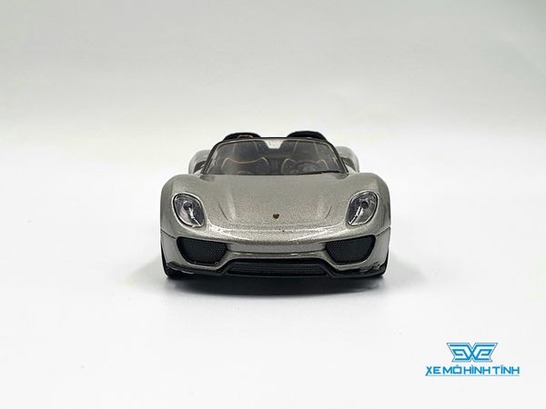 Xe Mô Hình PORSCHE 918 SPYDER (CONCEPT) 1:36 Welly ( Xám )