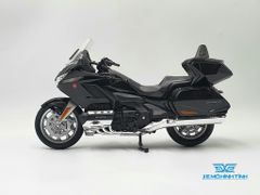 Xe Mô Hình Honda Gold Wing 2020 1:12 Welly ( Đen viền Bạc )