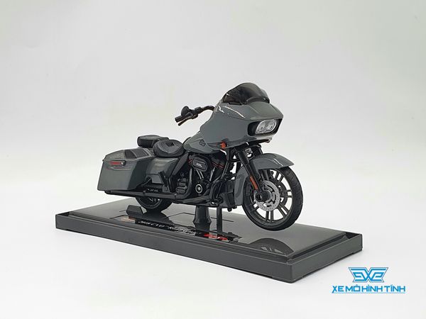 Xe Mô Hình Harley Davison CVO Road Glide 1:18 Maisto ( Xám Đen )