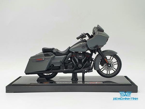 Xe Mô Hình Harley Davison CVO Road Glide 1:18 Maisto ( Xám Đen )