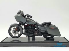 Xe Mô Hình Harley Davison CVO Road Glide 1:18 Maisto ( Xám Đen )