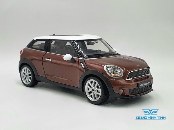 Xe Mô Hình Mini Cooper S Paceman 1:24 Welly (Nâu)