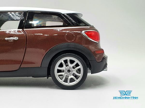 Xe Mô Hình Mini Cooper S Paceman 1:24 Welly (Nâu)