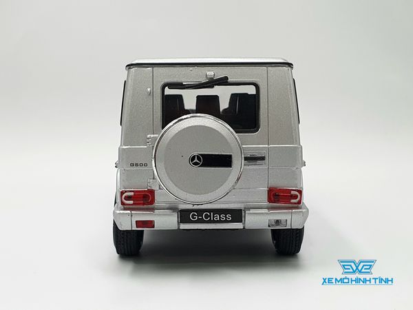 XE MÔ HÌNH MERCEDES-BENZ G55 1:24 WELLY (BẠC)