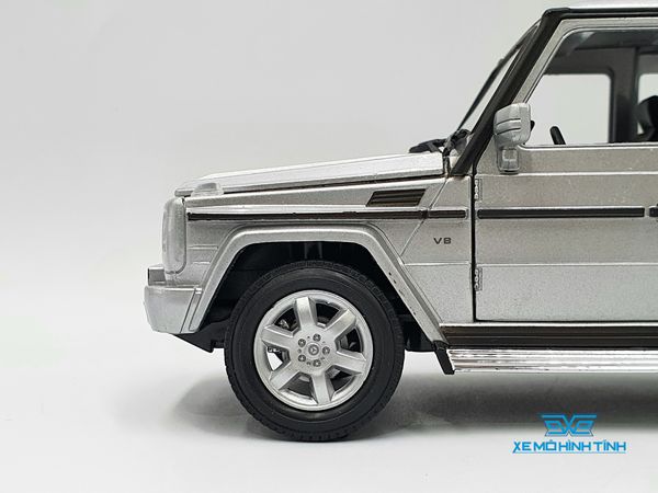 XE MÔ HÌNH MERCEDES-BENZ G55 1:24 WELLY (BẠC)