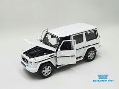 XE MÔ HÌNH MERCEDES-BENZ G55 1:24 WELLY (TRẮNG)