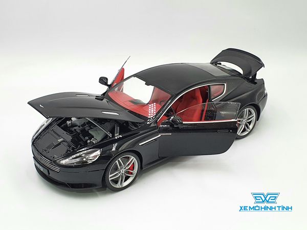 XE MÔ HÌNH ASTON MARTIN DB9 COUPE 1:18 WELLY FX (ĐEN)